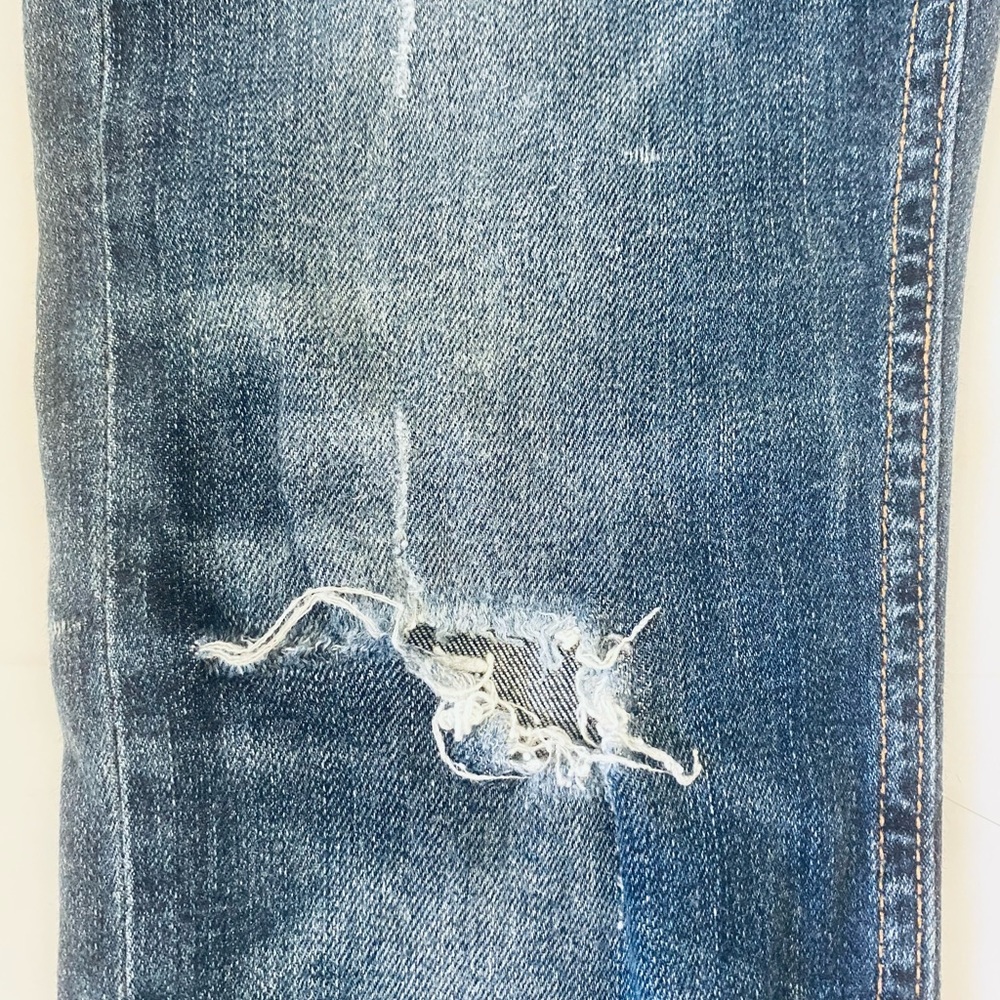 Euc Rag And Bone Capris Distressed Sz 26 - image 4